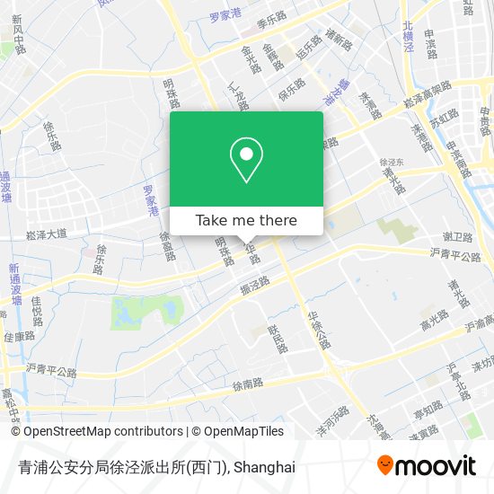 青浦公安分局徐泾派出所(西门) map