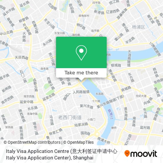 Italy Visa Application Centre (意大利签证申请中心 Italy Visa Application Center) map