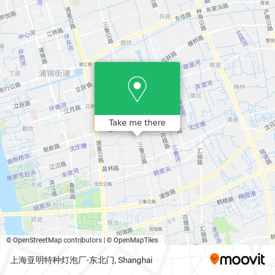 上海亚明特种灯泡厂-东北门 map