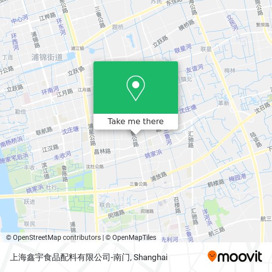 上海鑫宇食品配料有限公司-南门 map