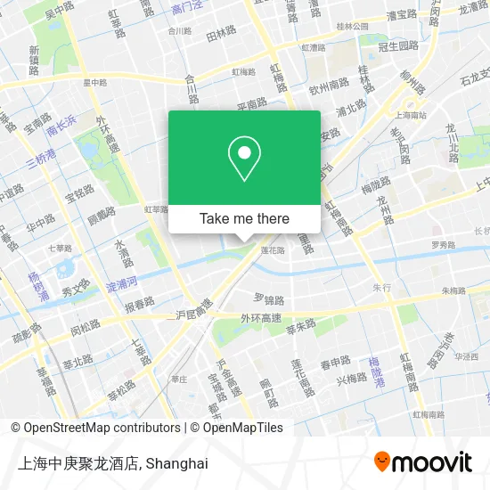 上海中庚聚龙酒店 map