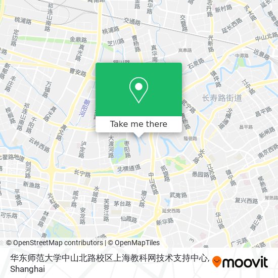 华东师范大学中山北路校区上海教科网技术支持中心 map