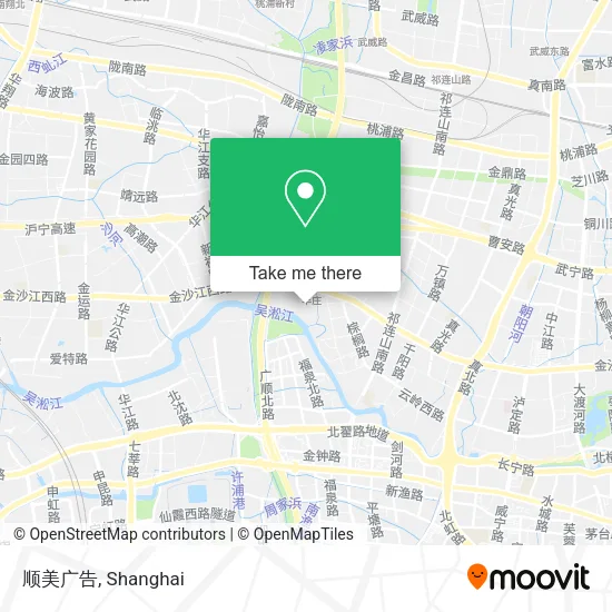 顺美广告 map