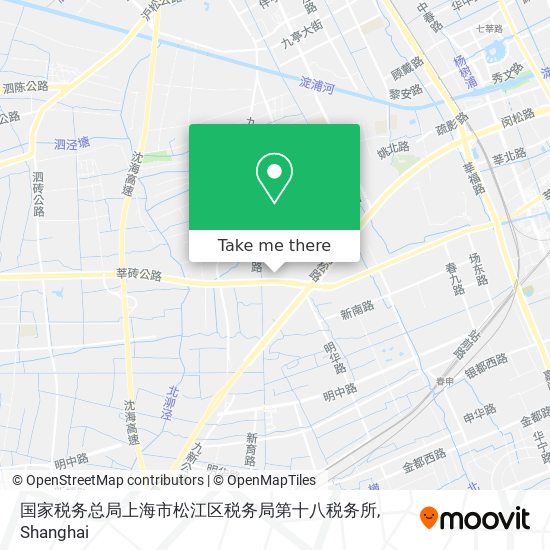 国家税务总局上海市松江区税务局第十八税务所 map