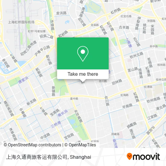 上海久通商旅客运有限公司 map