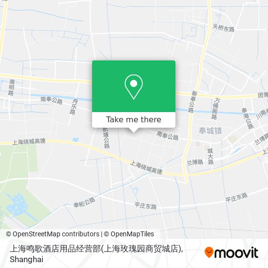 上海鸣歌酒店用品经营部(上海玫瑰园商贸城店) map