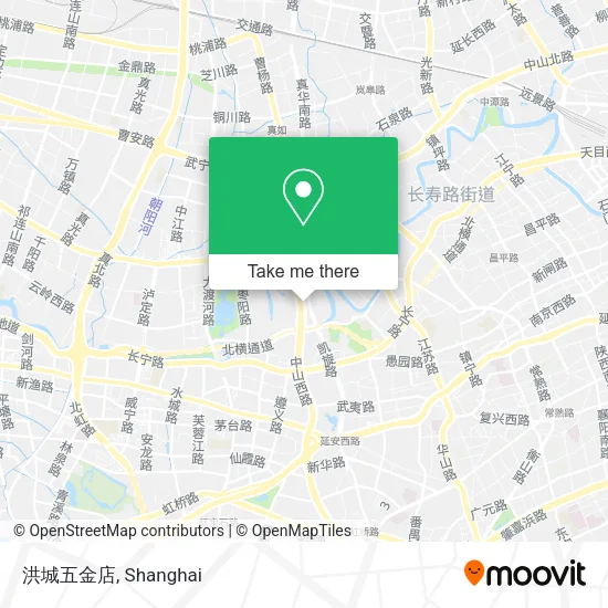洪城五金店 map