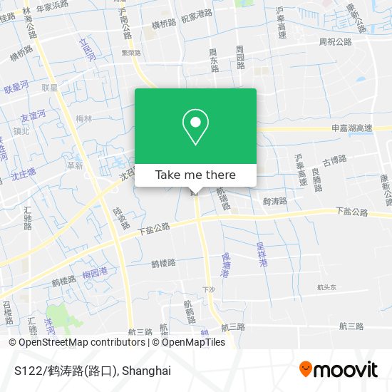 S122/鹤涛路(路口) map