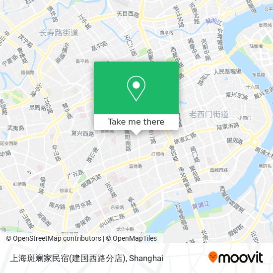 上海斑斓家民宿(建国西路分店) map