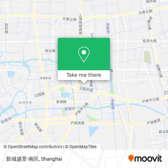 新城盛景-南区 map