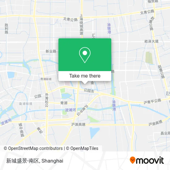 新城盛景-南区 map