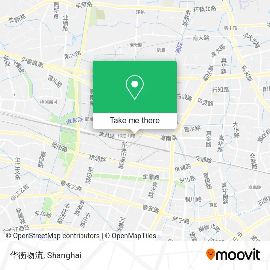 华衡物流 map