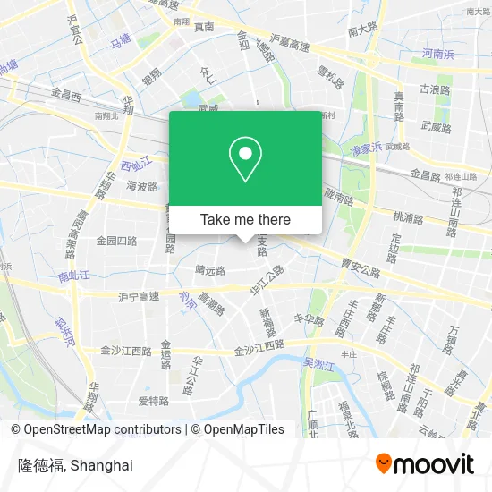 隆德福 map