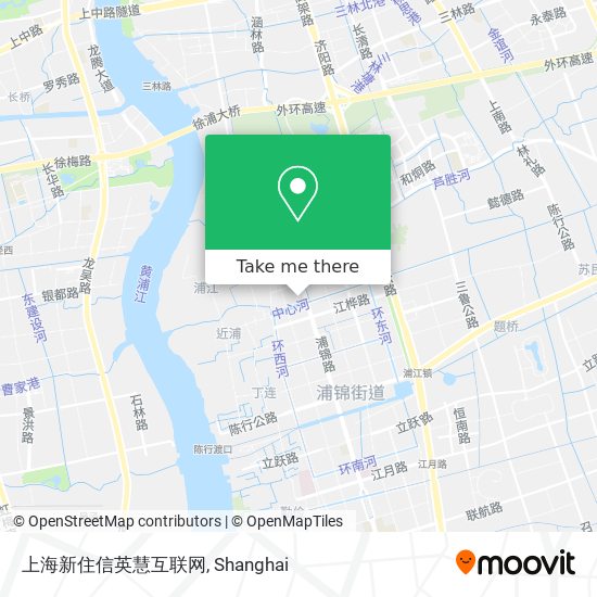 上海新住信英慧互联网 map