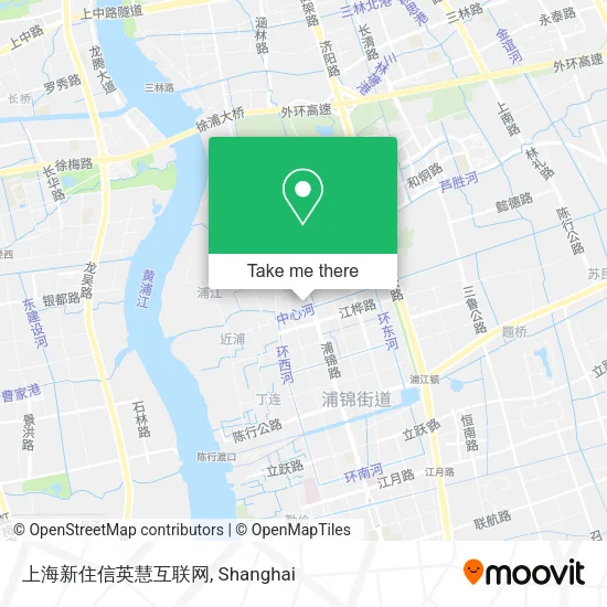 上海新住信英慧互联网 map