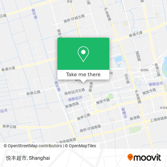 悦丰超市 map