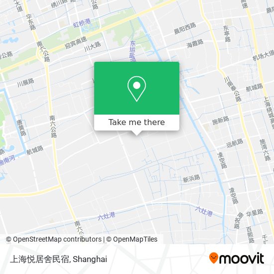 上海悦居舍民宿 map