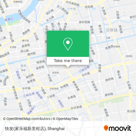 快发(家乐福新里程店) map