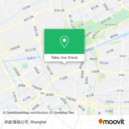 蚂蚁搬杨公司 map