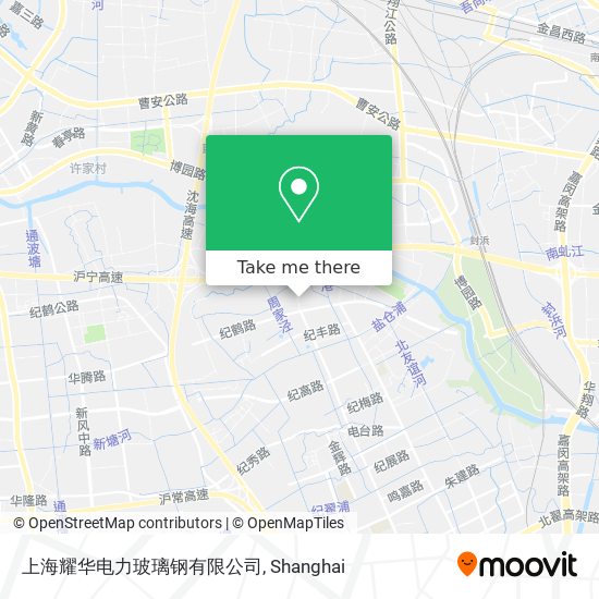 上海耀华电力玻璃钢有限公司 map