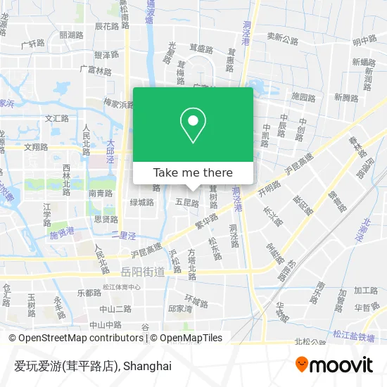 爱玩爱游(茸平路店) map