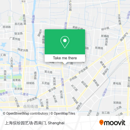 上海缤纷园艺场-西南门 map