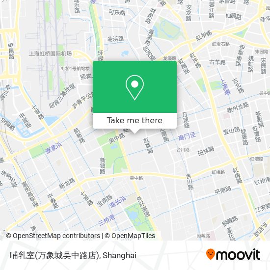 哺乳室(万象城吴中路店) map
