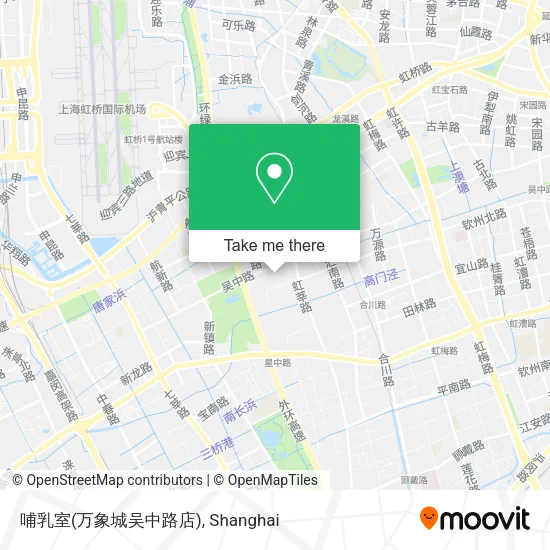 哺乳室(万象城吴中路店) map