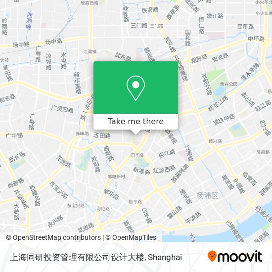 上海同研投资管理有限公司设计大楼 map