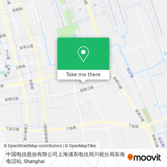 中国电信股份有限公司上海浦东电信局川祝分局东海电话站 map