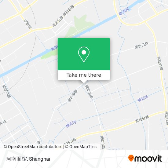 河南面馆 map
