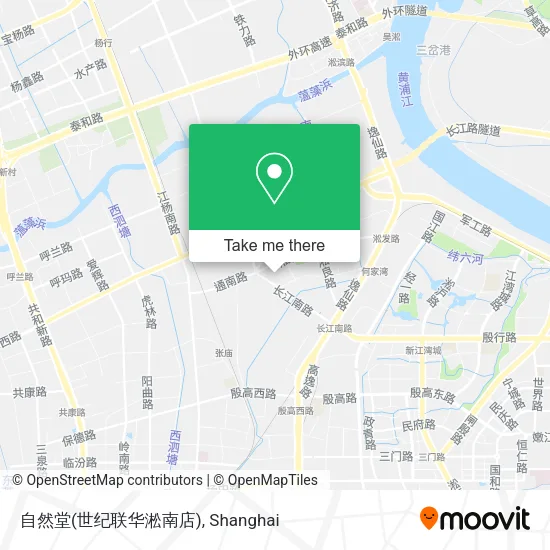 自然堂(世纪联华淞南店) map
