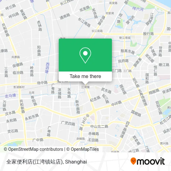 全家便利店(江湾镇站店) map