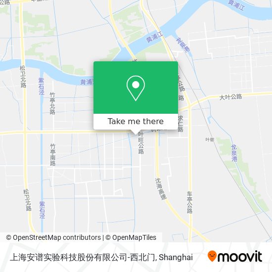 上海安谱实验科技股份有限公司-西北门 map