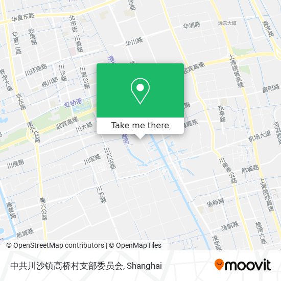 中共川沙镇高桥村支部委员会 map