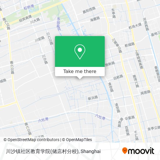 川沙镇社区教育学院(储店村分校) map