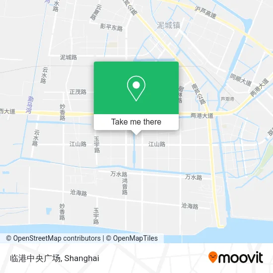 临港中央广场 map