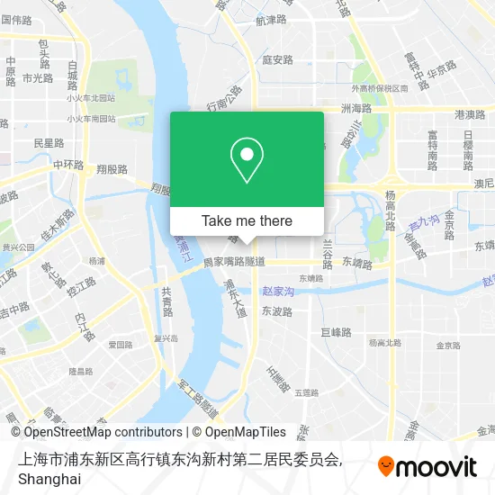 上海市浦东新区高行镇东沟新村第二居民委员会 map