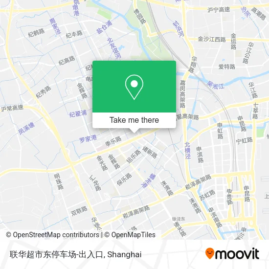 联华超市东停车场-出入口 map