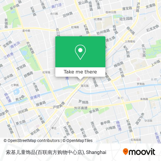 索基儿童饰品(百联南方购物中心店) map