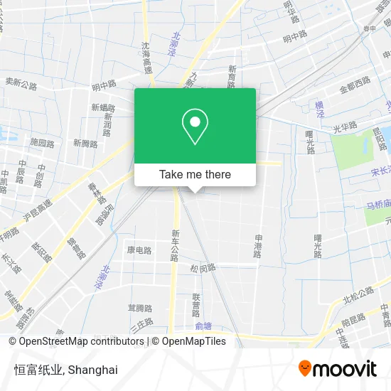 恒富纸业 map