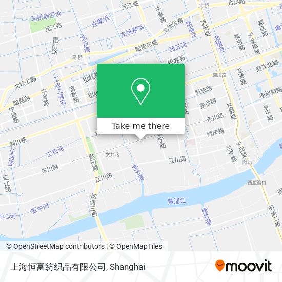 上海恒富纺织品有限公司 map