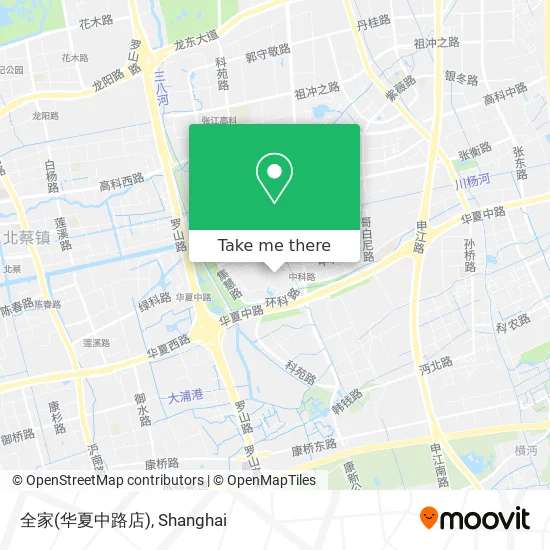 全家(华夏中路店) map