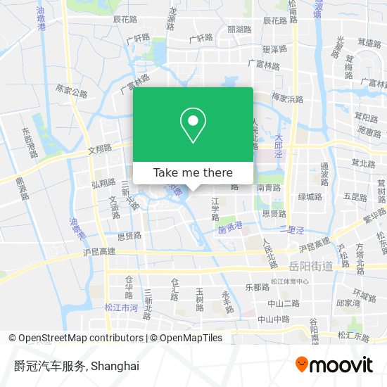 爵冠汽车服务 map