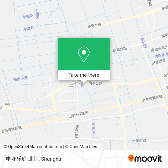 申亚乐庭-北门 map