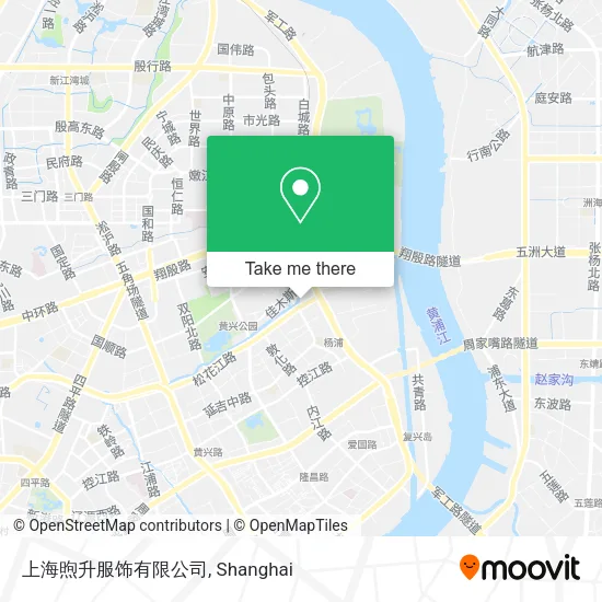 上海煦升服饰有限公司 map