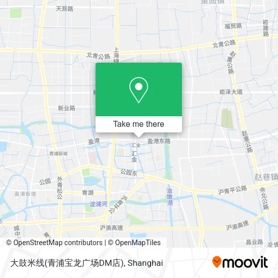 大鼓米线(青浦宝龙广场DM店) map