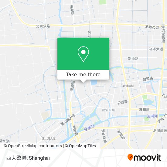 西大盈港 map