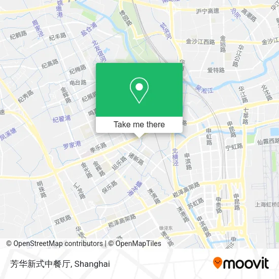 芳华新式中餐厅 map