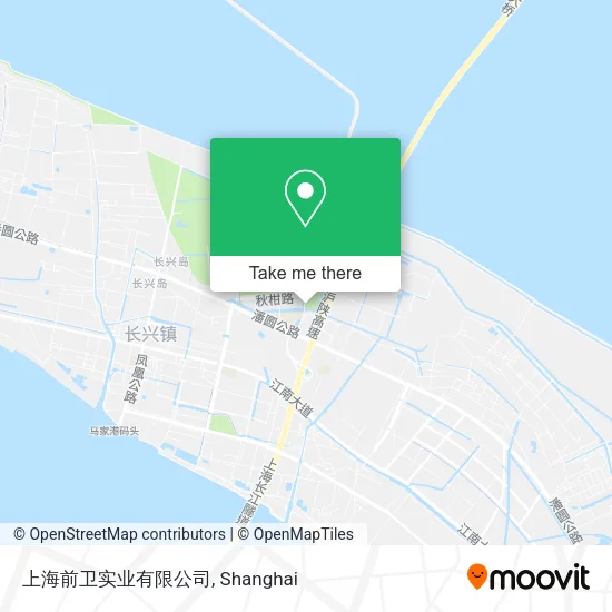 上海前卫实业有限公司 map